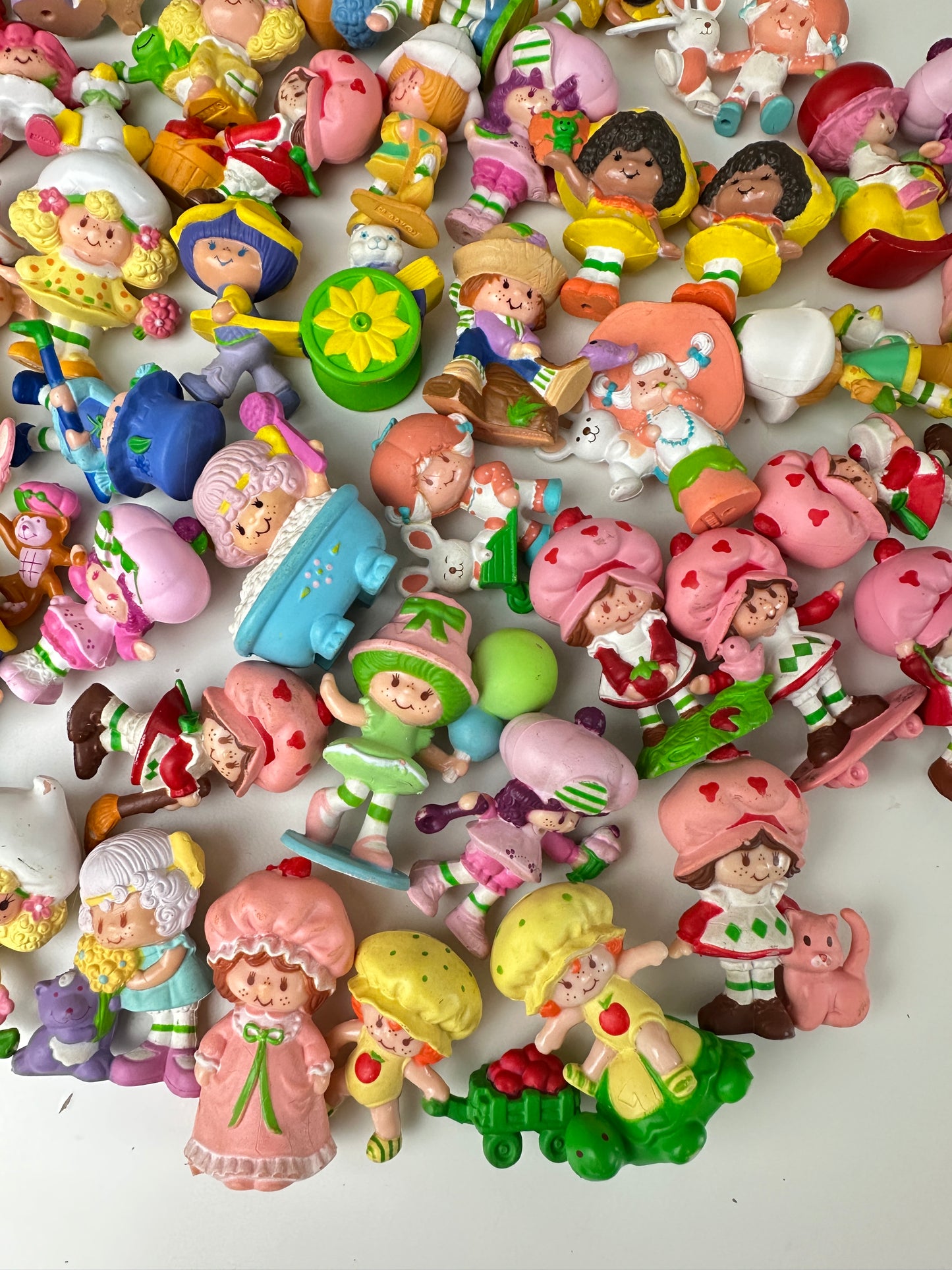 1980s Kenner Strawberry Shortcake Strawberryland Miniatures PVC Figures [Sold Separately]