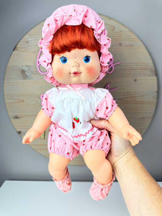 1982 Kenner Strawberry Shortcake Blow Kiss Baby Doll *Berry Vault*