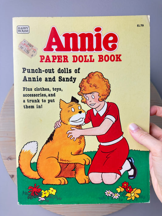1983 Happy House Annie Paperdoll Book Unused