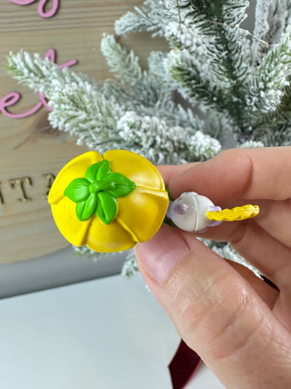 1984 Kenner Strawberry Shortcake Almond Tea with Marza Panda Deluxe Miniature *Berry Vault*