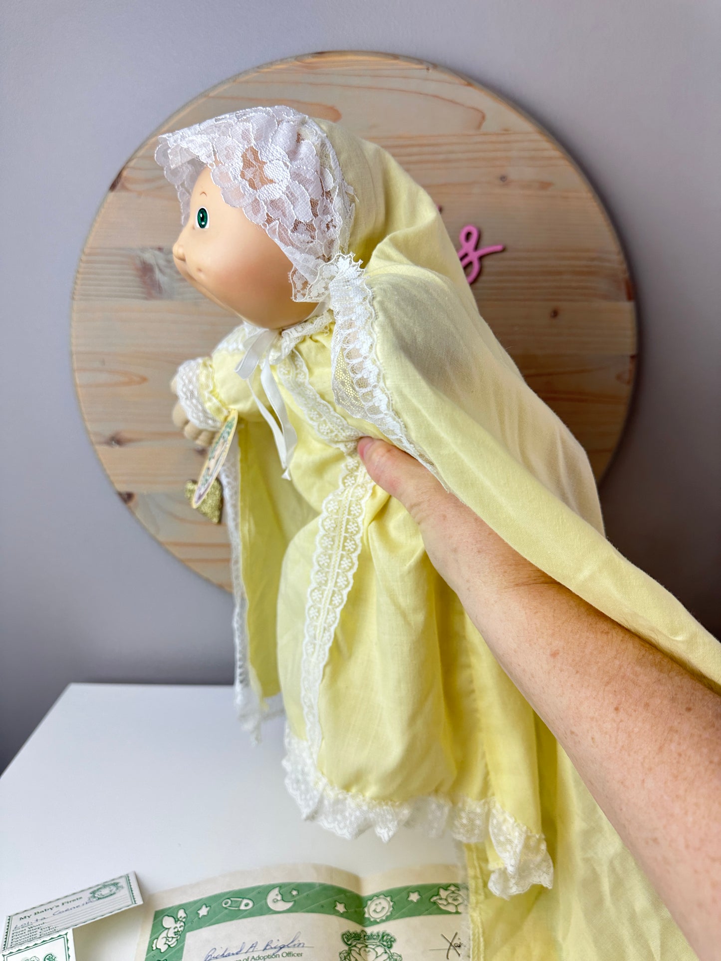 1980s Coleco Cabbage Patch Preemie Girl & Paperwork [Lolita Cornelia]