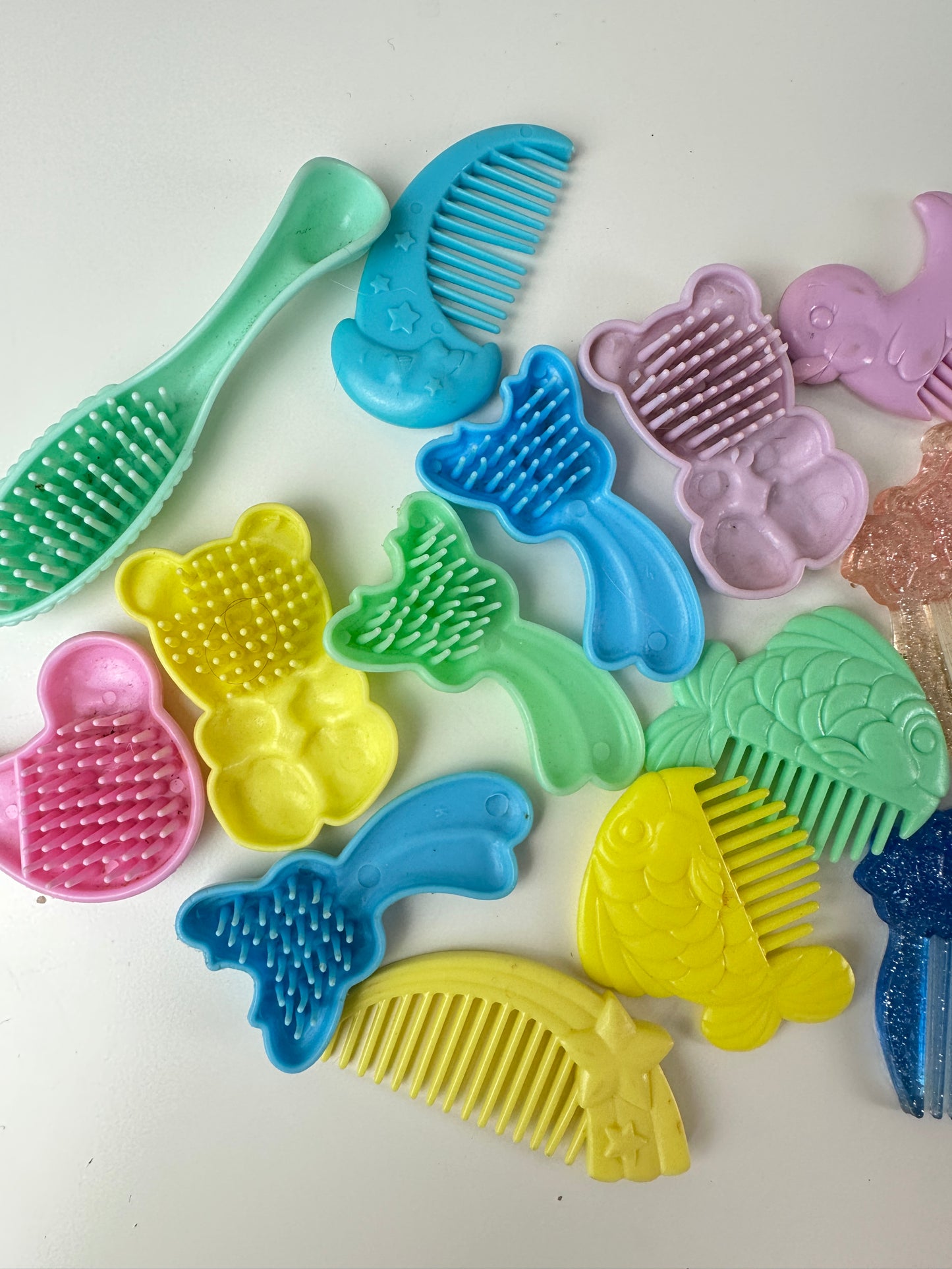 1980s Hasbro My Little Pony G1 Comb & Brush Lot