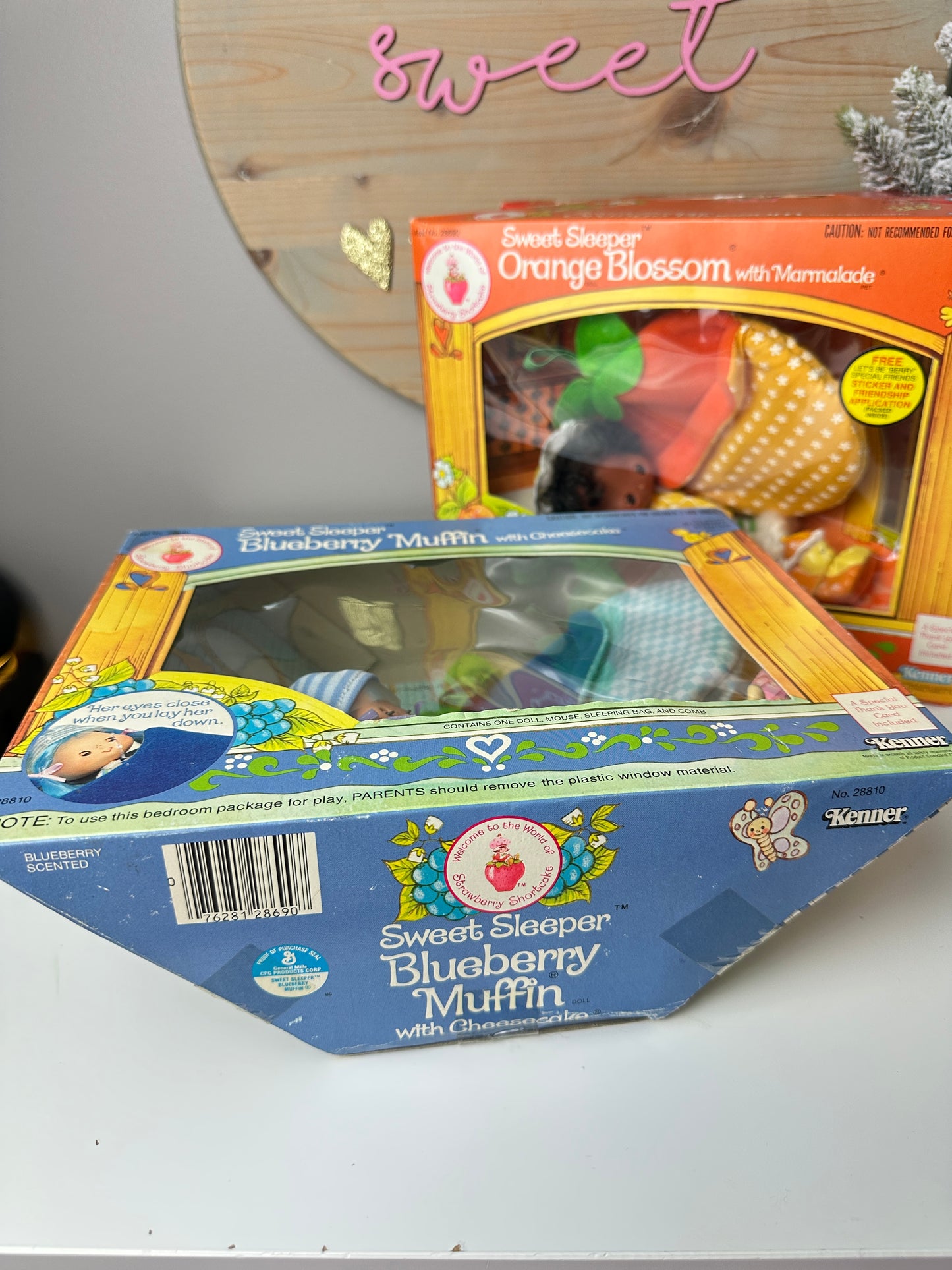 1984 Kenner Strawberry Shortcake Sweet Sleeper Dolls NRFB MIB [Sold Separately]