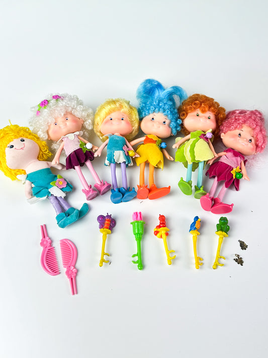 1980s Mattel Herself the Elf Doll & Accessory Lot