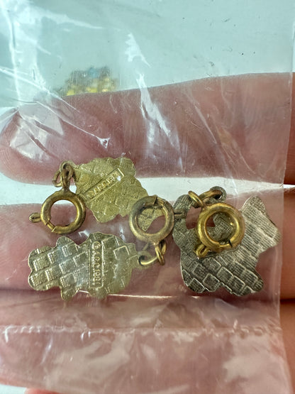 1980s Kenner Strawberry Shortcake Berry Points Charm Set of Three [Sealed] Promotional Mail-In Offer #1