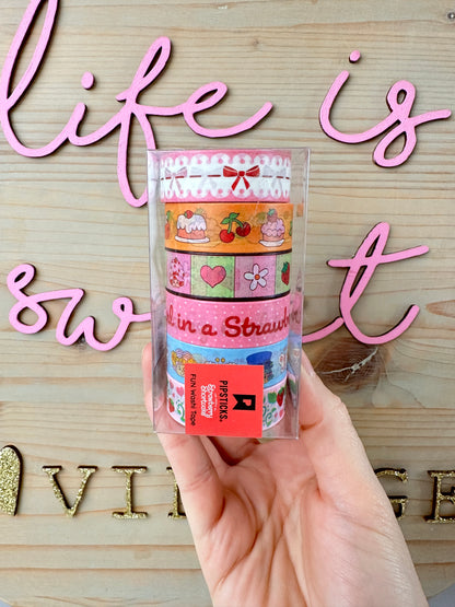 Strawberry Shortcake Sweet Delights Mega Washi Collection [Pipsticks]