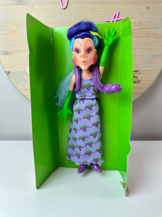 1982 Kenner Strawberry Shortcake Sour Grapes with Dregs MOC *Berry Vault*