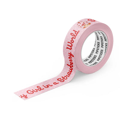 Strawberry Shortcake Strawberry Girl Washi Tape [Pipsticks]