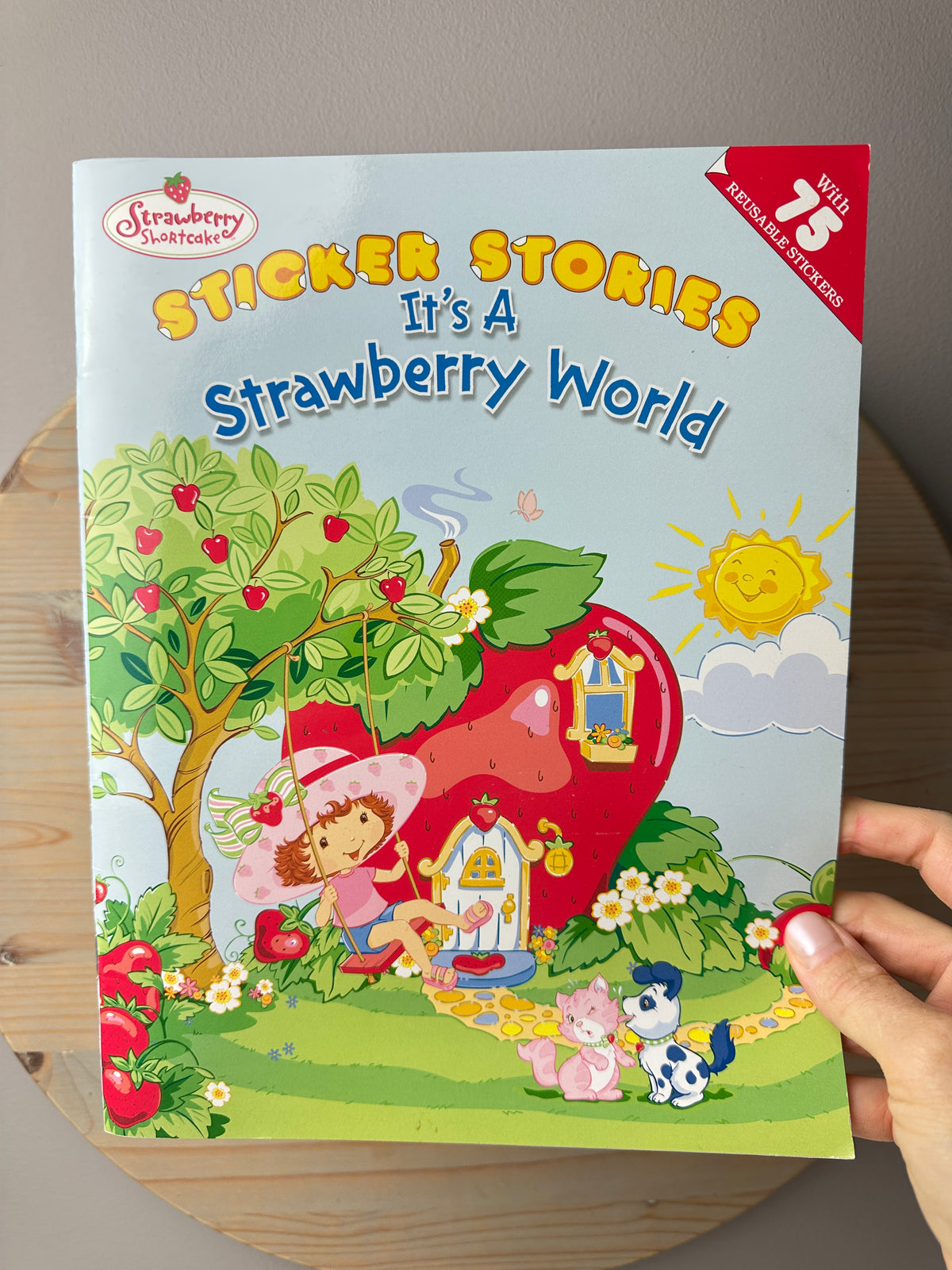 2003 TCFC Grosset & Dunlap Strawberry Shortcake Sticker Stories Book [Unused]