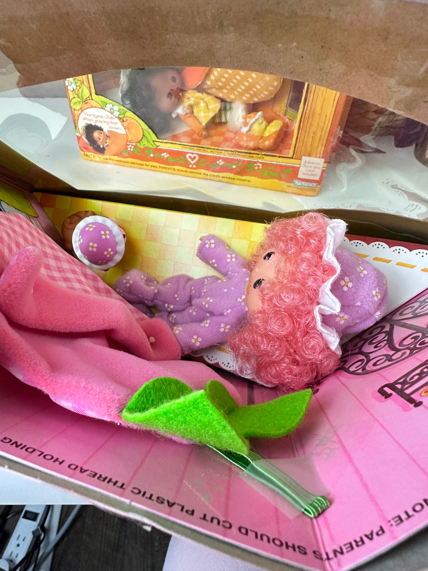 1984 Kenner Strawberry Shortcake Sweet Sleeper Dolls NRFB MIB [Sold Separately]