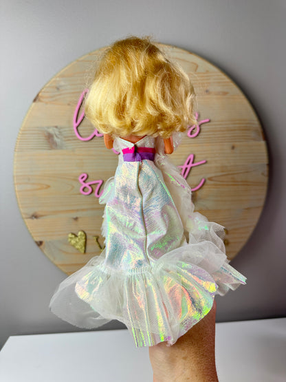 1983 Crystal Barbie Dress and Boa