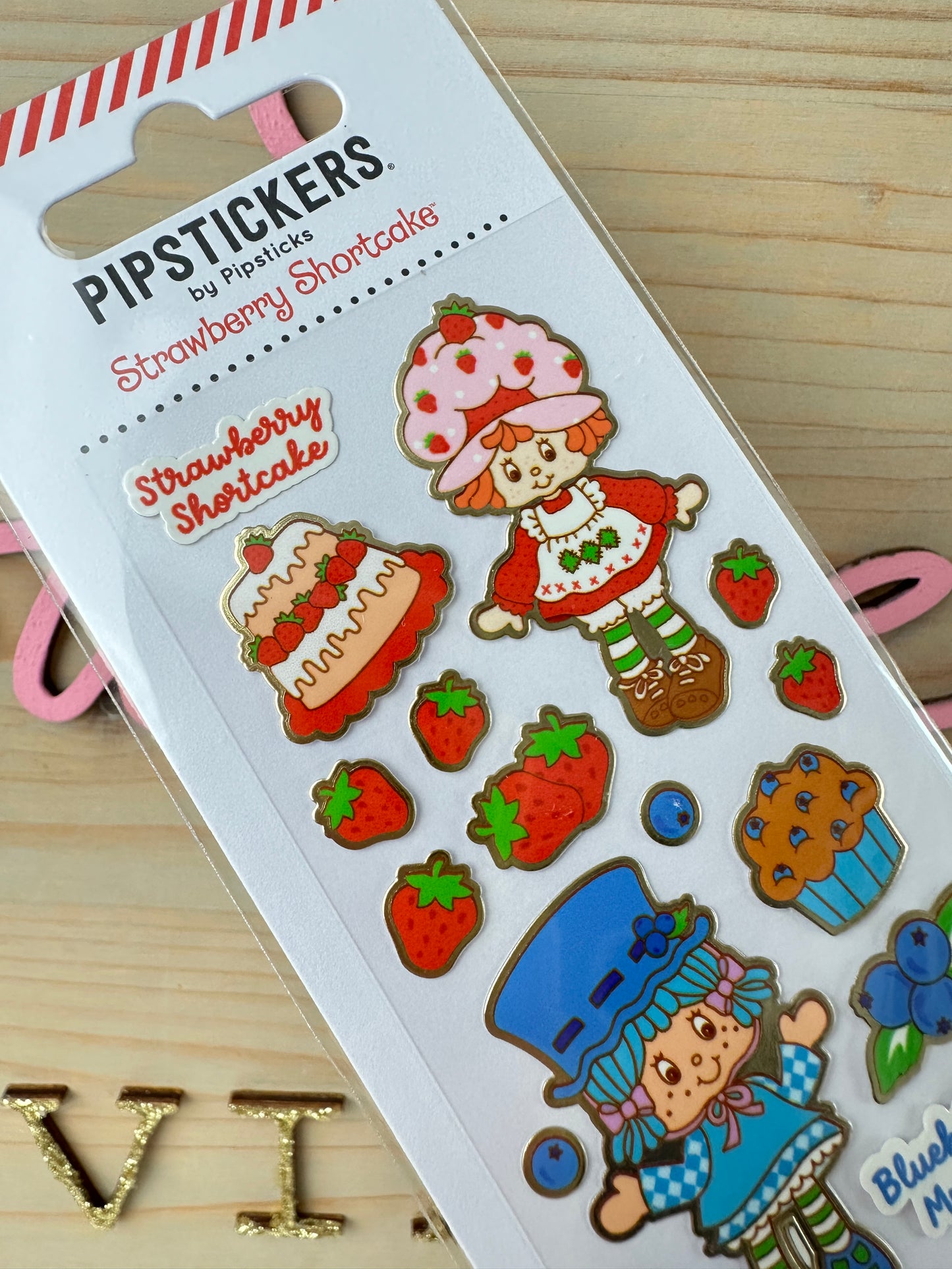Strawberry Shortcake Dessert Darlings Stickers [Pipsticks]