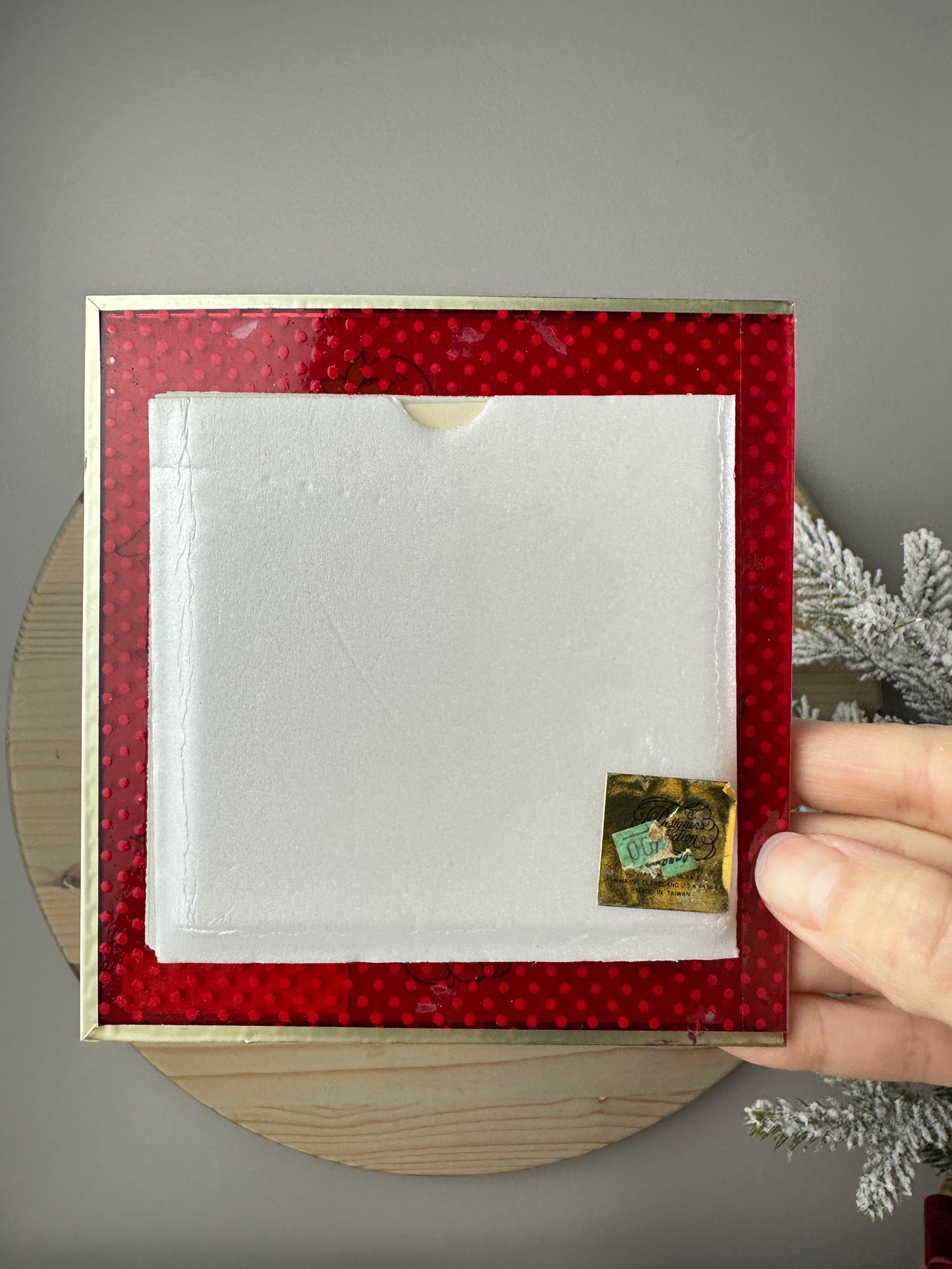 1980s Designer's Collection Strawberry Shortcake Glass Decorative Picture Frame