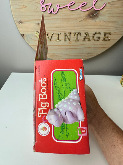 1984 Kenner Figboot Poseable Dinosaur NRFB *Berry Vault*
