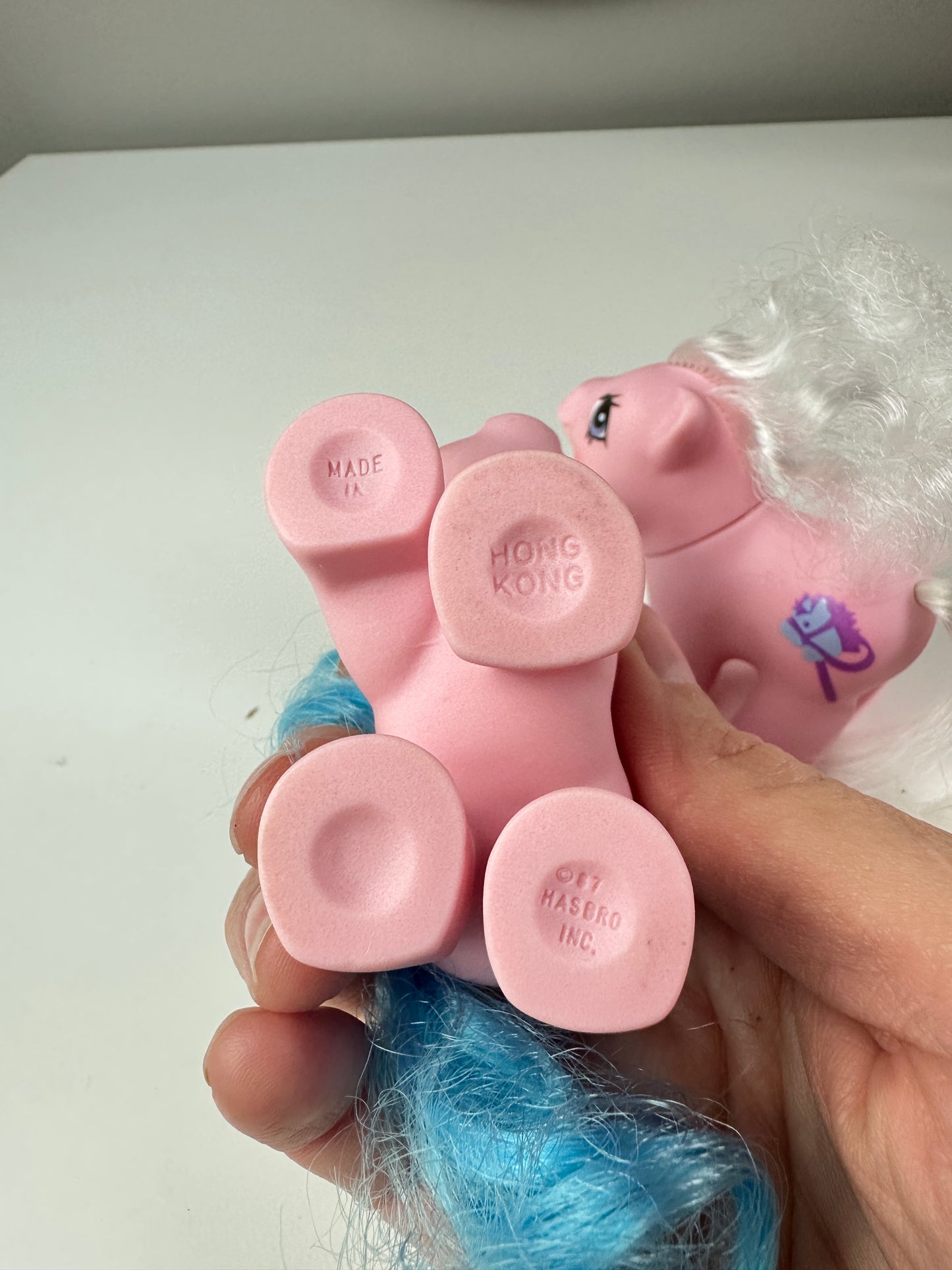 1987 Hasbro G1 My Little Pony Newborn Twins Sticky & Sniffles