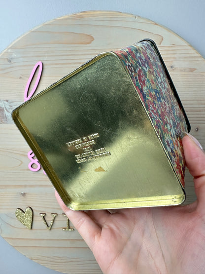 60s/70s Daher Floral Hinged Tin [England]