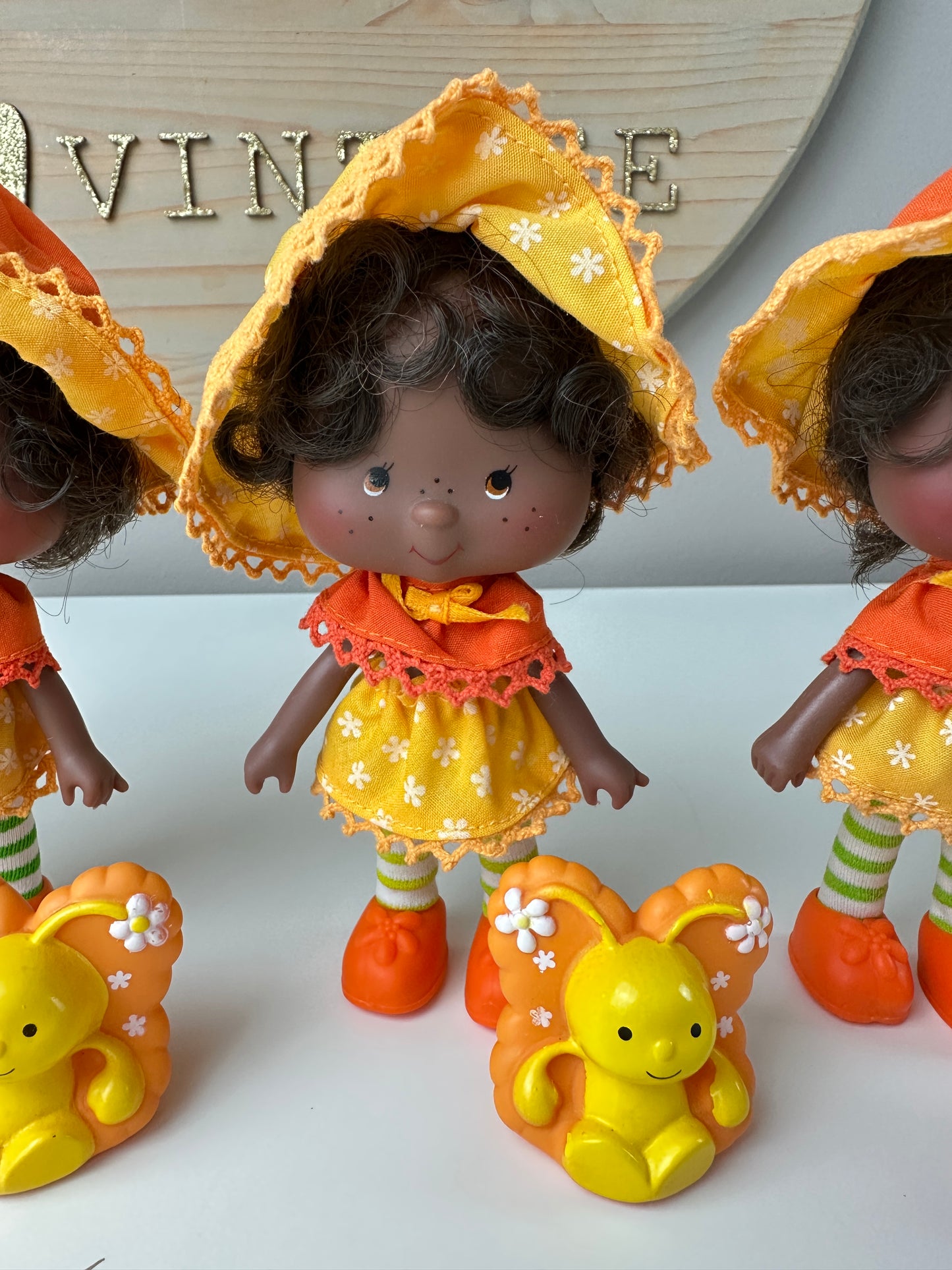 1982 Kenner Strawberry Shortcake Orange Blossom with Marmalade Dolls [Sold Separately]
