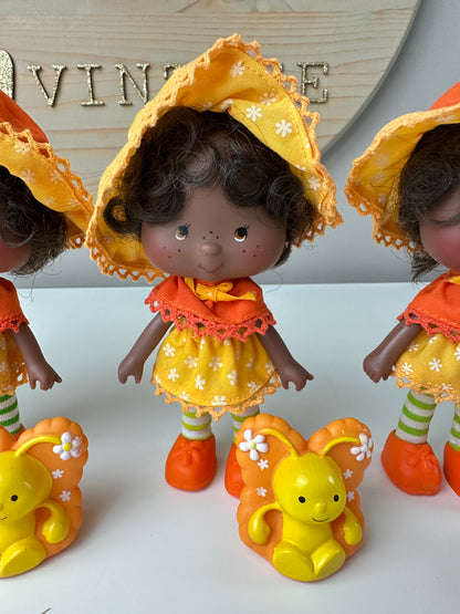 1982 Kenner Strawberry Shortcake Orange Blossom with Marmalade Dolls [Sold Separately]