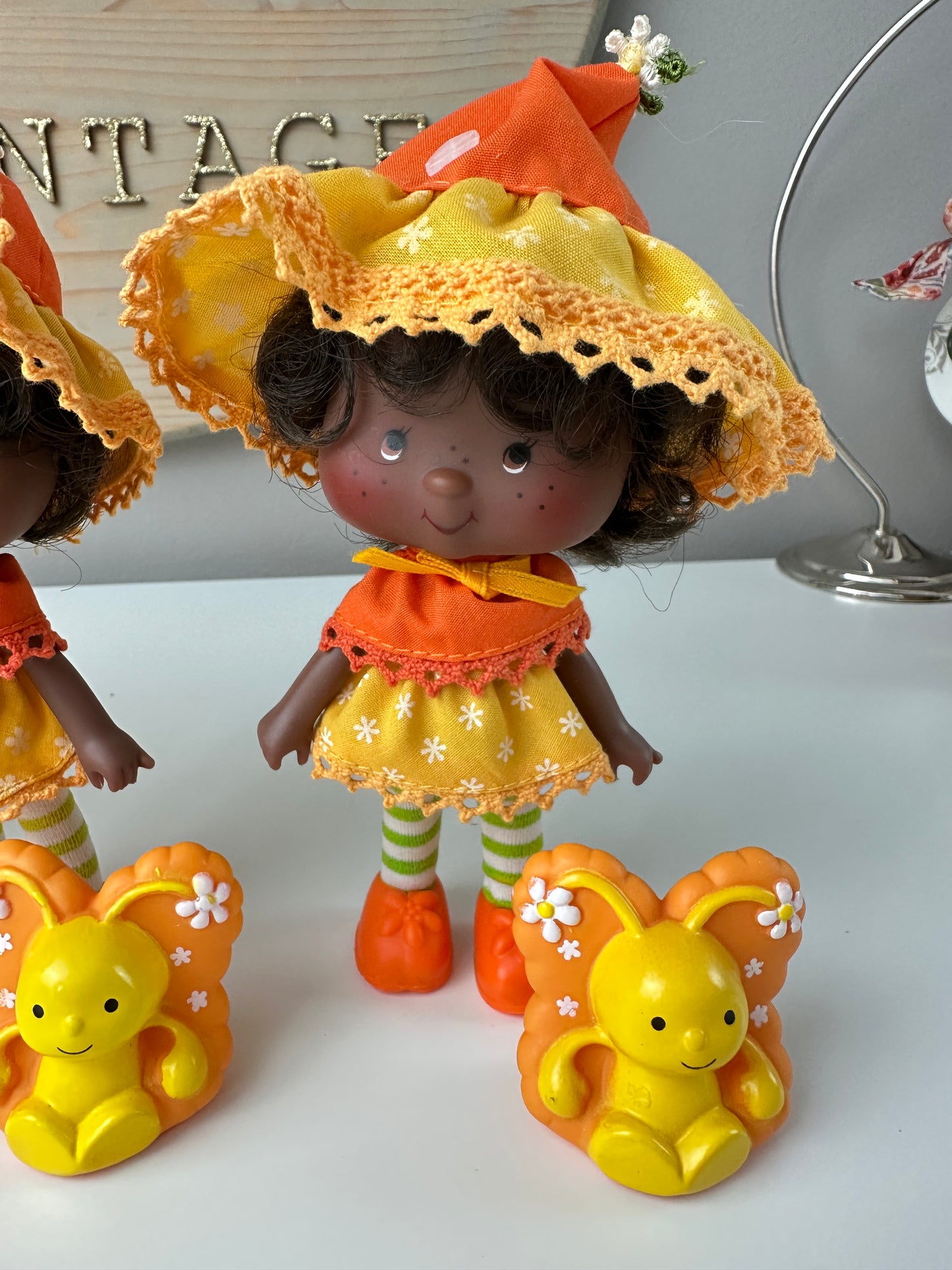 1982 Kenner Strawberry Shortcake Orange Blossom with Marmalade Dolls [Sold Separately]