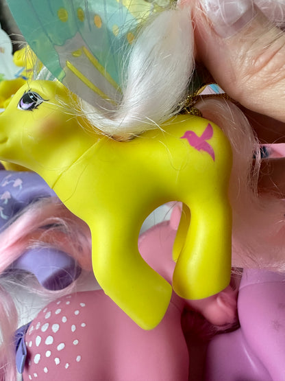 1980s G1 My Little Pony Lot with Accessories & Guide *Berry Vault*
