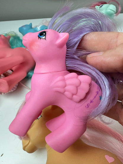 1980s Hasbro G1 My Little Pony Lot