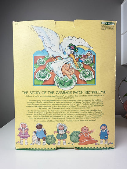 1980s Cabbage Patch Kids Preemie Boy MIB [Torey Trevor]
