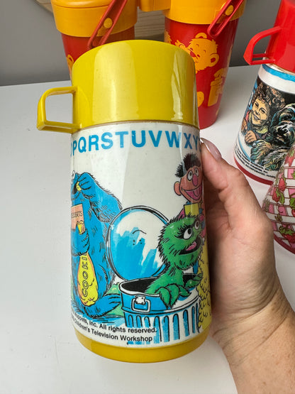 1980s Aladdin & Bambola Thermos Drink Dispenser Lot