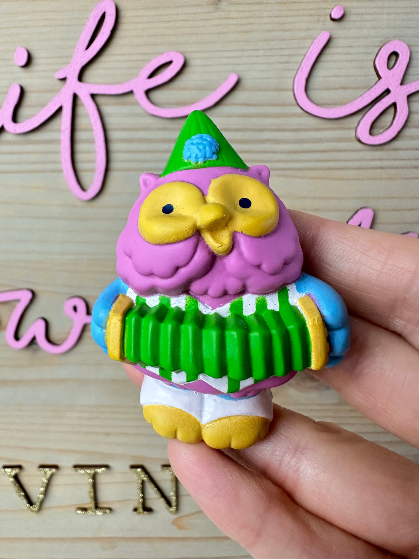 1984 Kenner Strawberry Shortcake Plum Puddin' with Elderberry Owl Party Pleaser Doll *Berry Vault*
