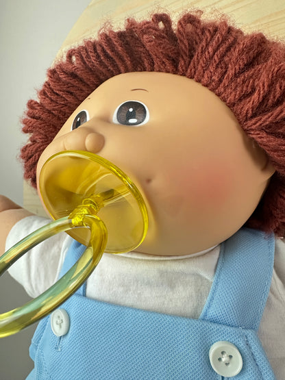 1980s Coleco Cabbage Patch Boy with Pacifier & Paperwork [Louis Dean]