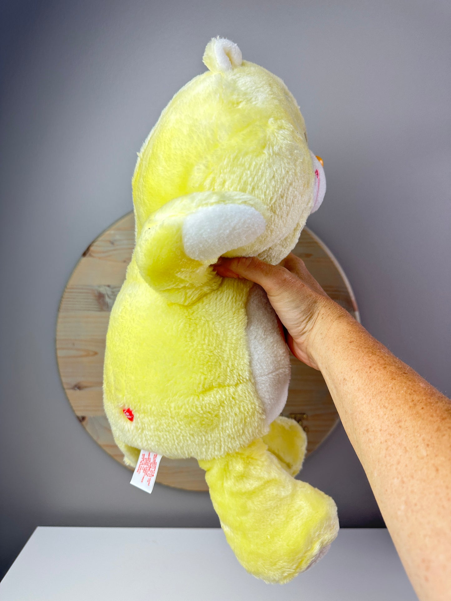 1983 Kenner Care Bears Large 18" Birthday Bear Plush