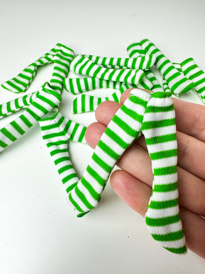 1980s Kenner Strawberry Shortcake Green & White Doll Tights [Sold Separately]