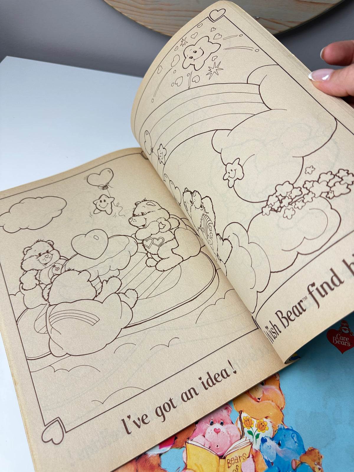 1980s Care Bears Books & Coloring Books Lot