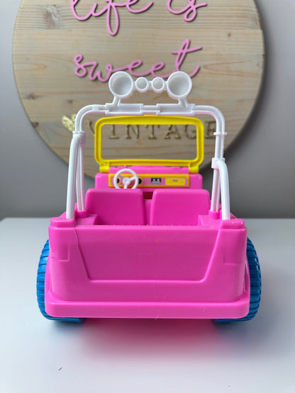 1980s Mattel Island Fun Barbie Jeep