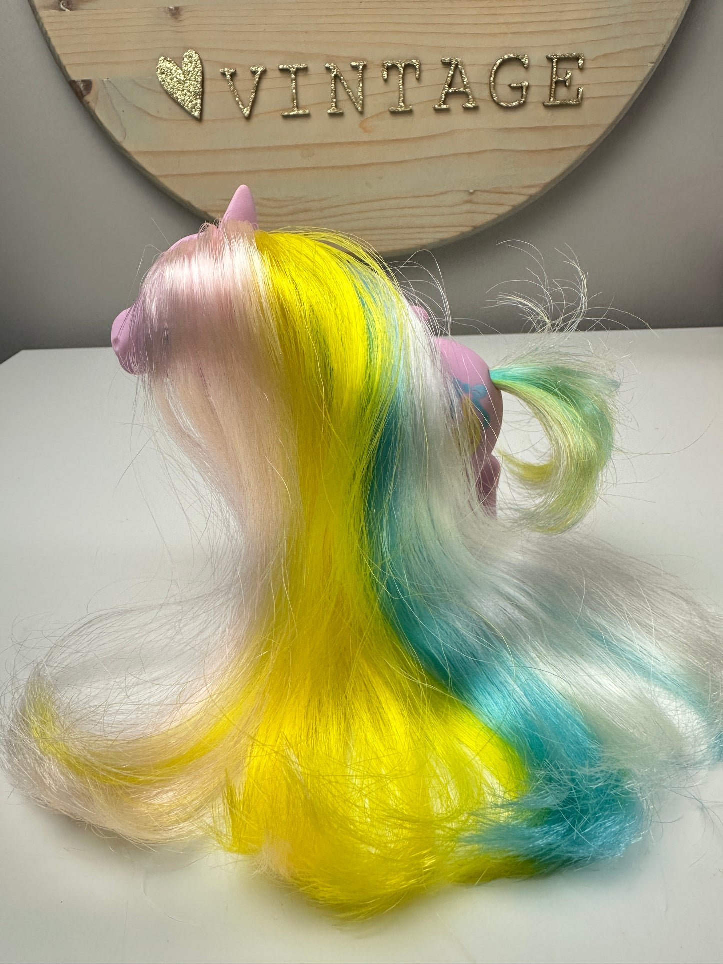 1984 Hasbro G1 My Little Pony Brush 'n Grow Curly Locks