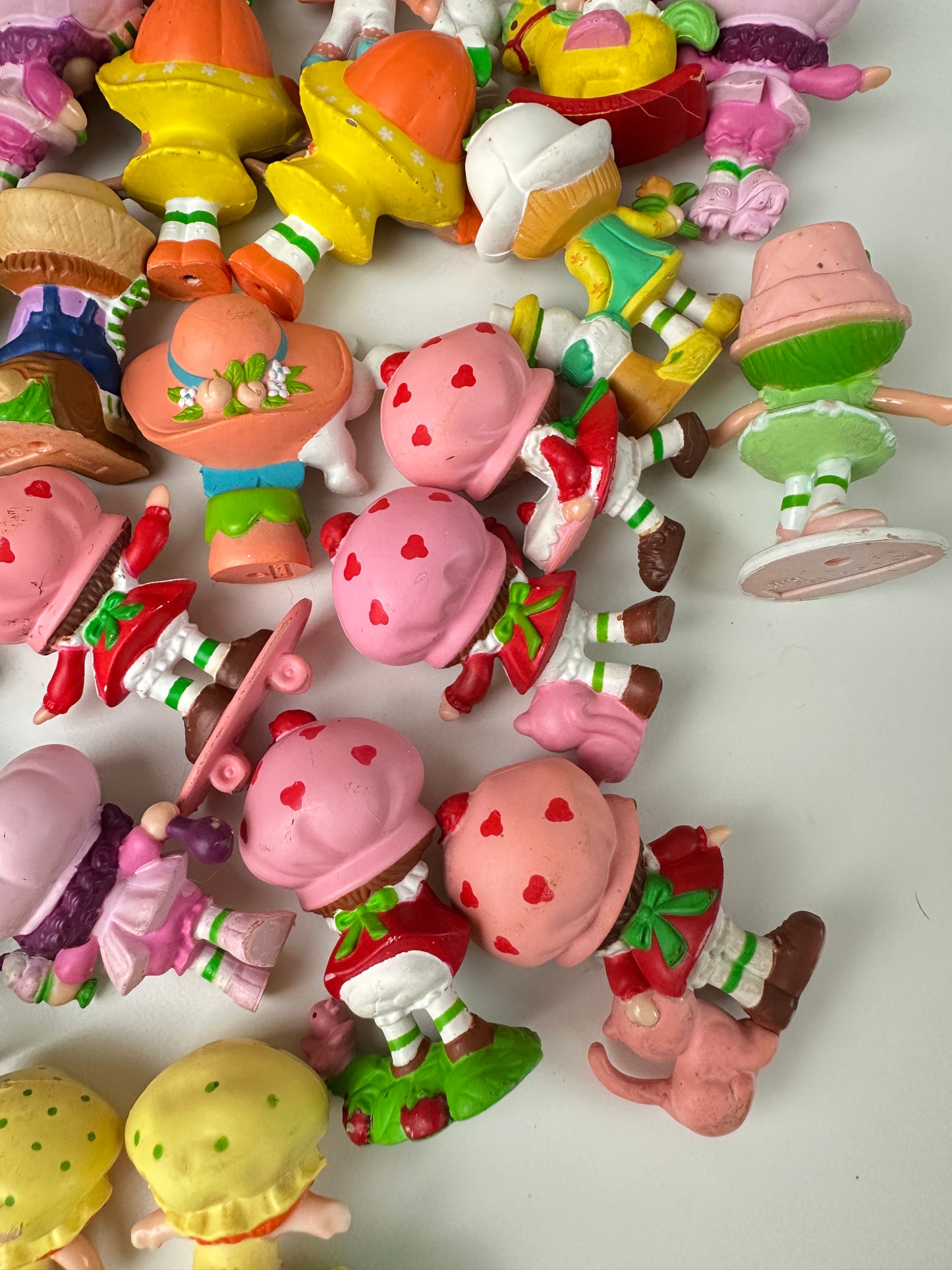 1980s Kenner Strawberry Shortcake Strawberryland Miniatures PVC Figures [Sold Separately]
