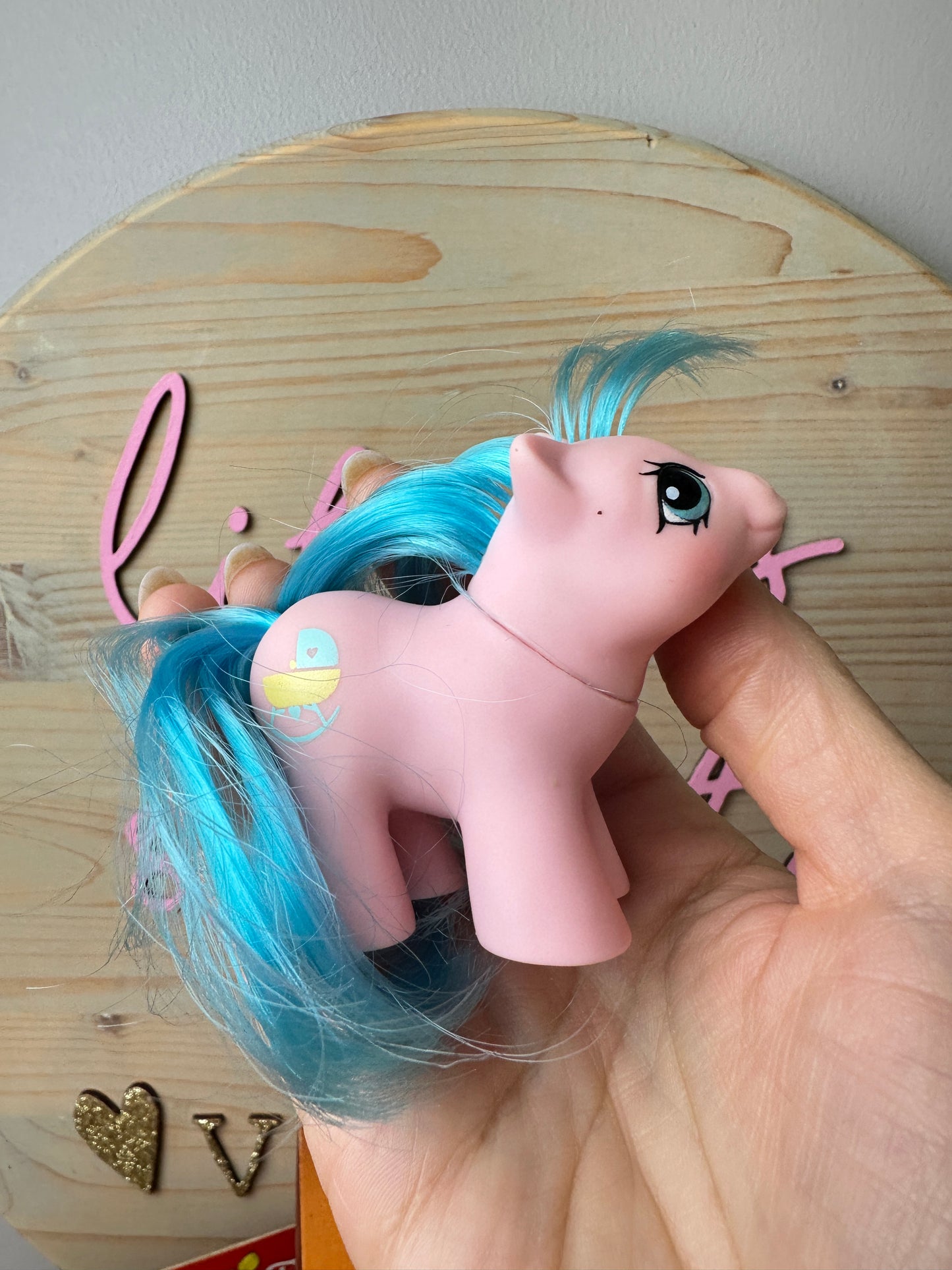 1980s Hasbro My Little Pony Newborn Sleep Tight *Berry Vault*
