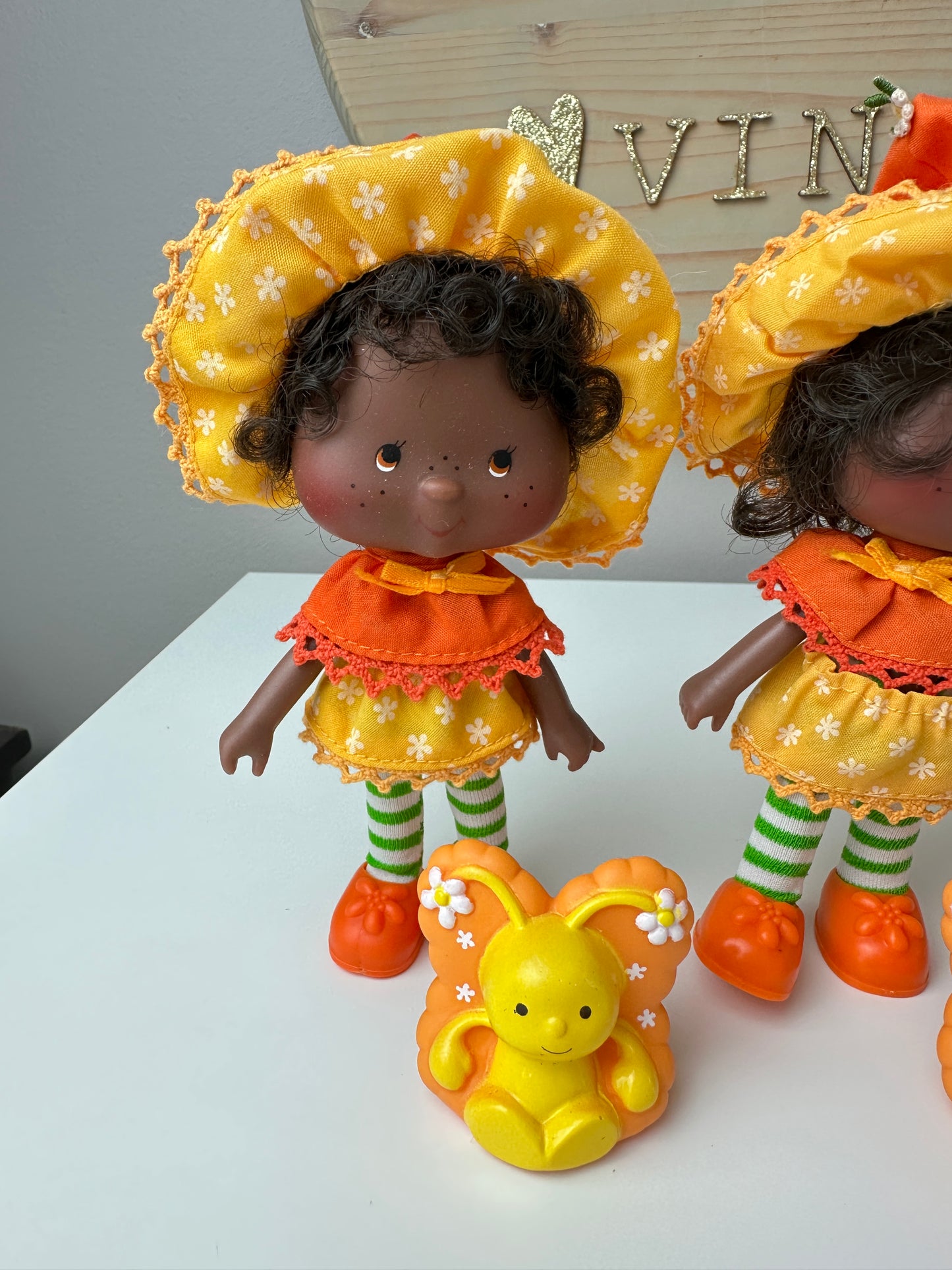 1982 Kenner Strawberry Shortcake Orange Blossom with Marmalade Dolls [Sold Separately]