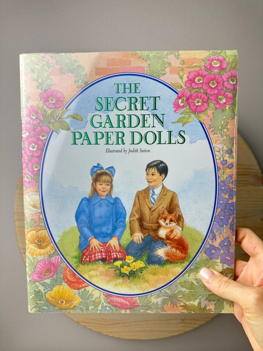 1990s Harper Festival The Secret Garden Paperdoll Book Sealed Unused