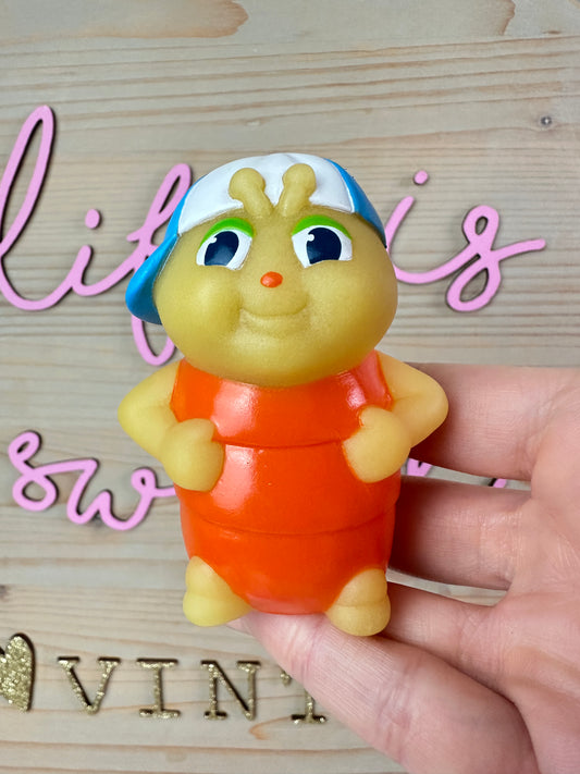 1980s Hasbro Glo Worm Slugger
