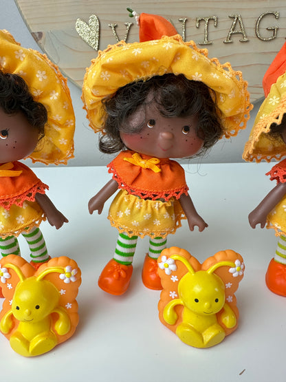 1982 Kenner Strawberry Shortcake Orange Blossom with Marmalade Dolls [Sold Separately]