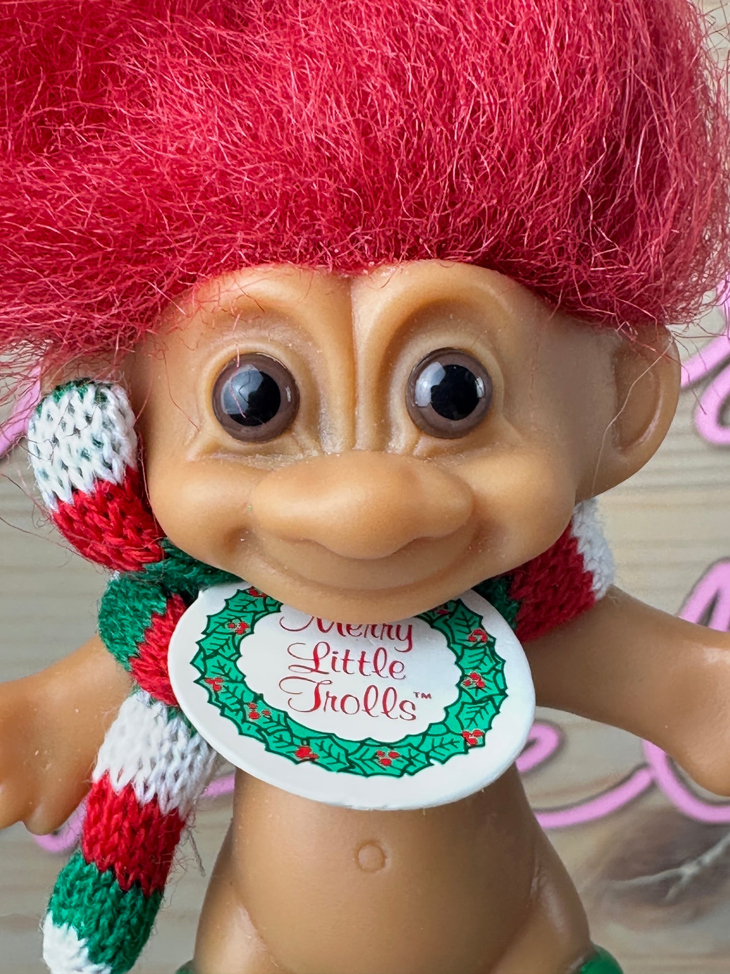 Russ Merry Little Trolls Red Hair NWT