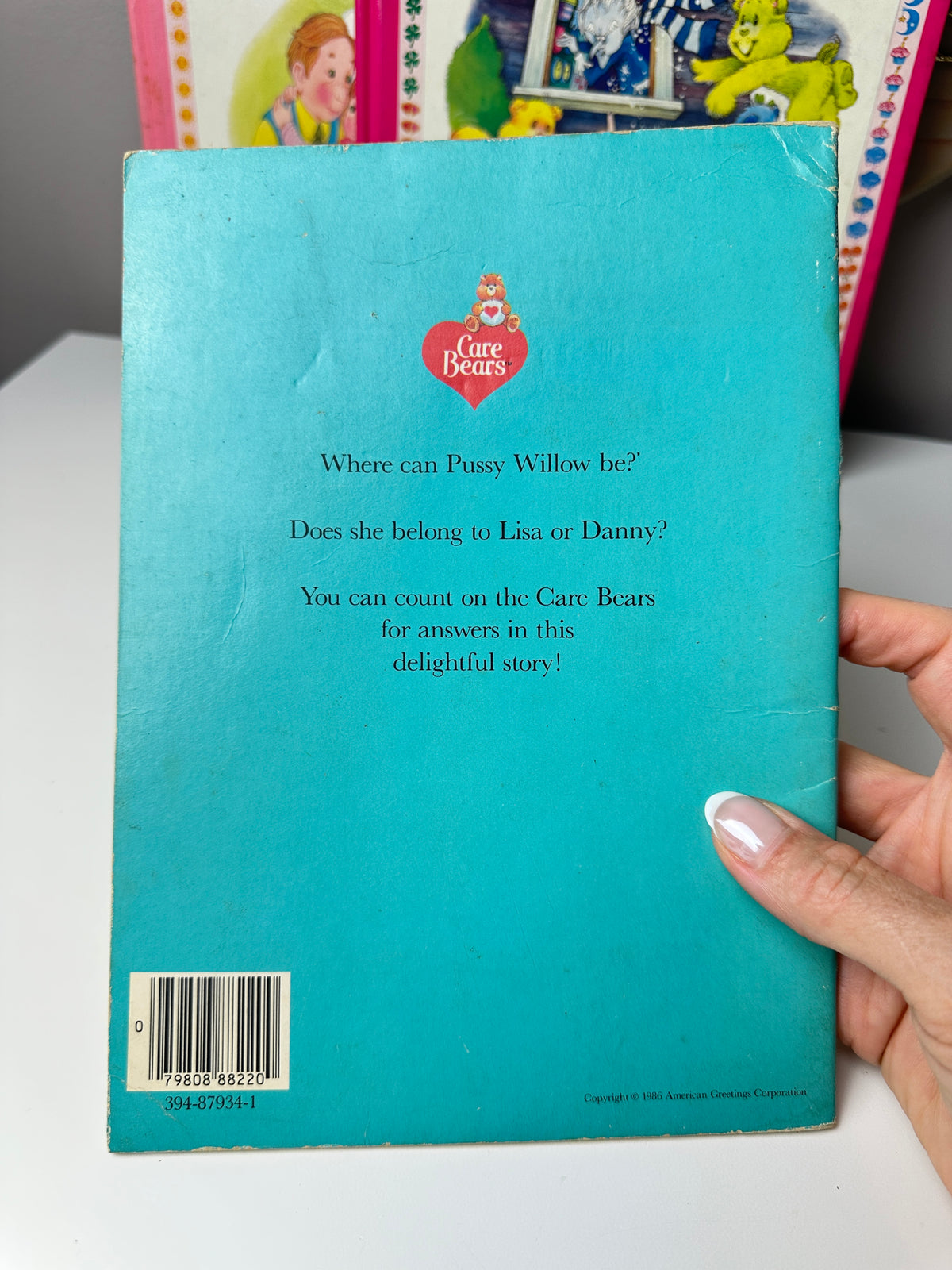 1980s Care Bears Books & Coloring Books Lot