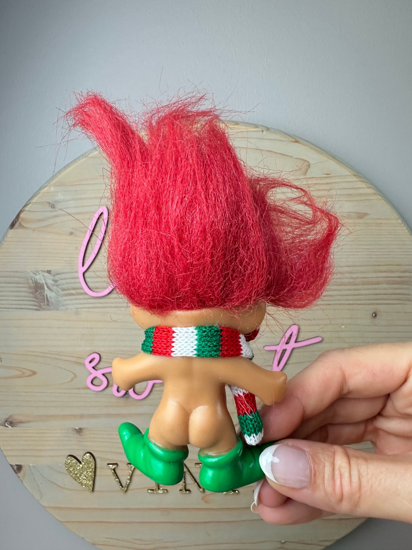 Russ Merry Little Trolls Red Hair NWT