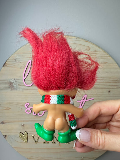 Russ Merry Little Trolls Red Hair NWT