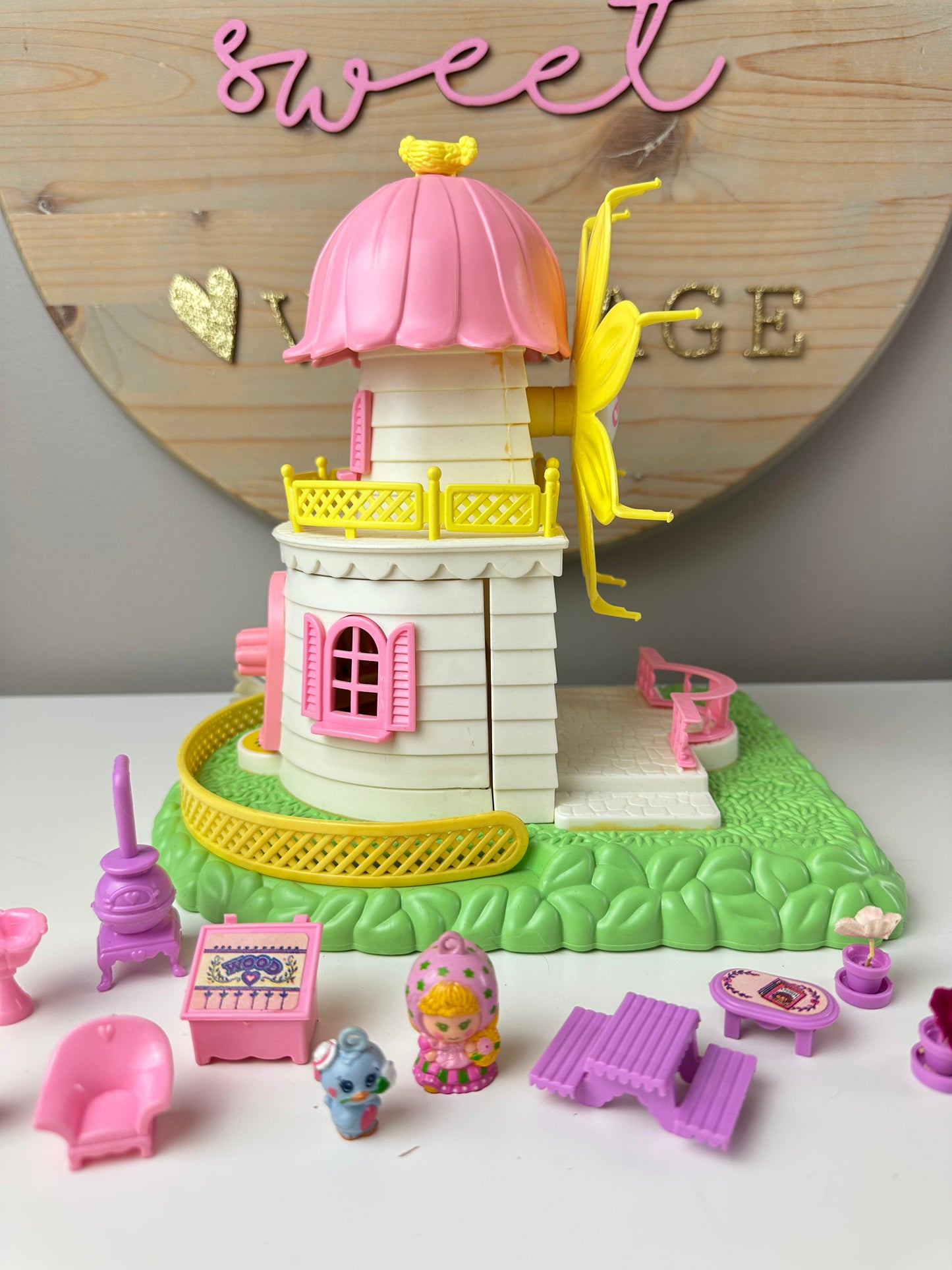 1984 Charmkins Whippoorwill Flower Mill Complete w/ Box