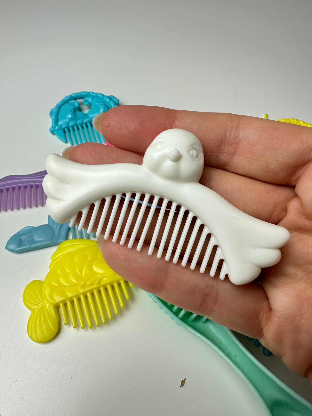1980s Kenner, Hasbro, Mattel Comb & Brush Lot