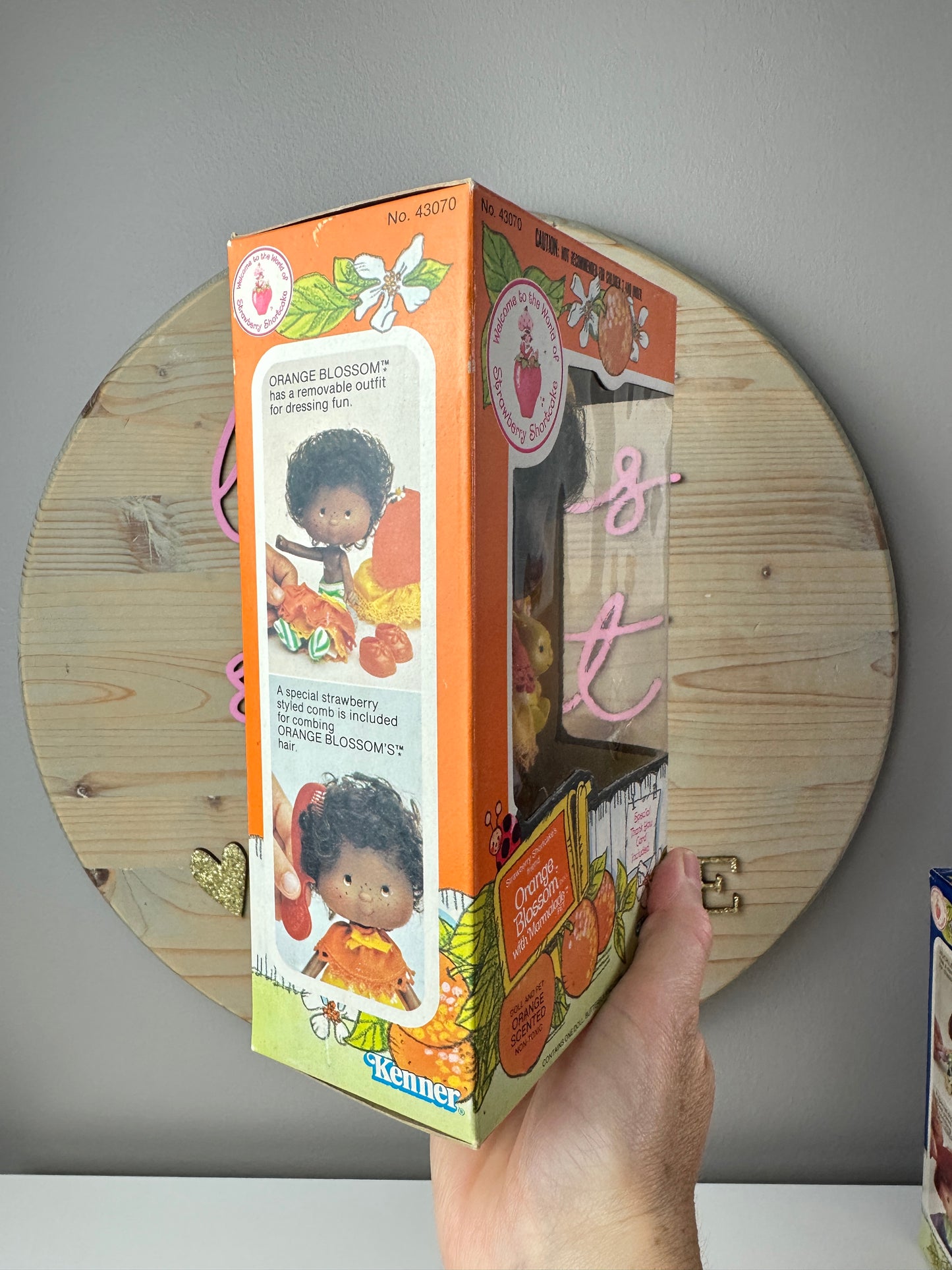 1982 Kenner Strawberry Shortcake Orange Blossom with Marmalade Doll NRFB Sealed