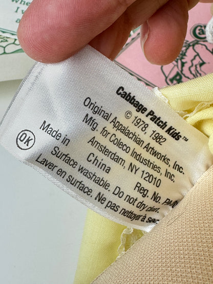 1980s Coleco Cabbage Patch Preemie Girl & Paperwork [Lolita Cornelia]