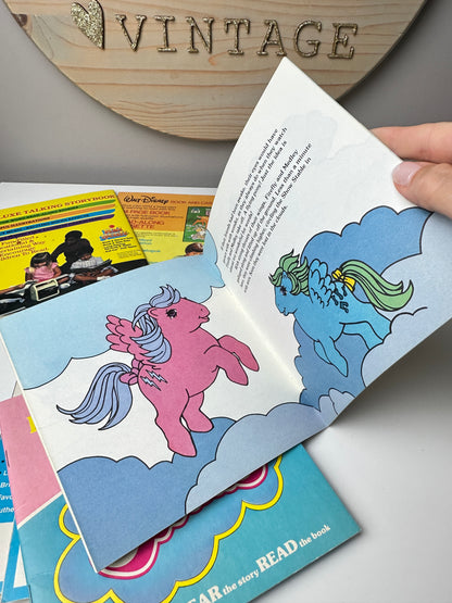 1980s Cartoon Books - Popples, My Little Pony, Poochie, & More (Missing Records & Tapes)
