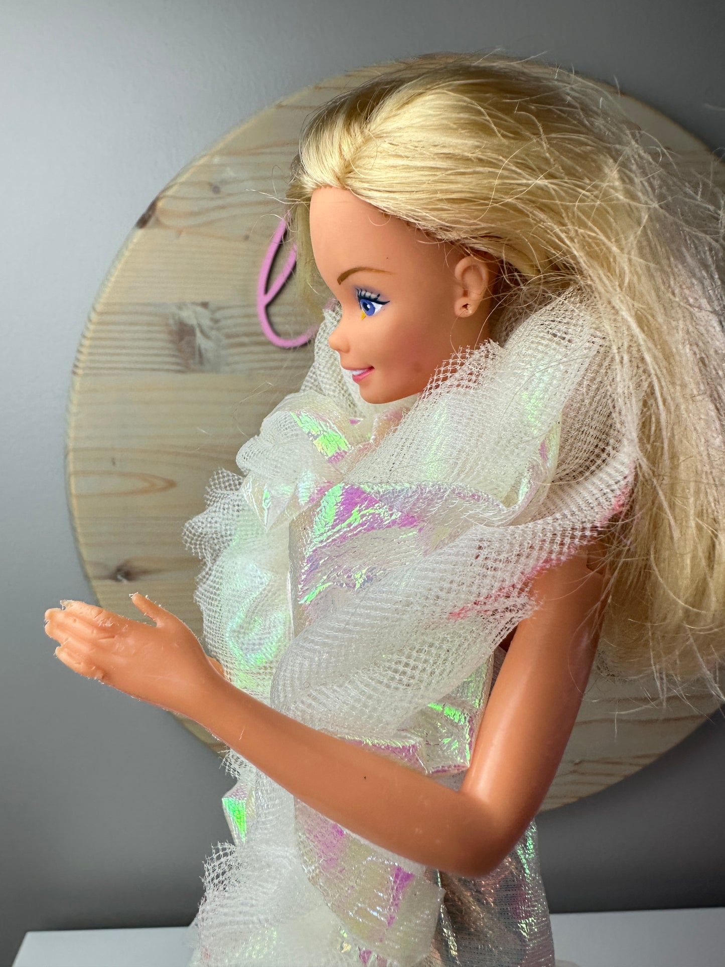 1983 Crystal Barbie Dress and Boa